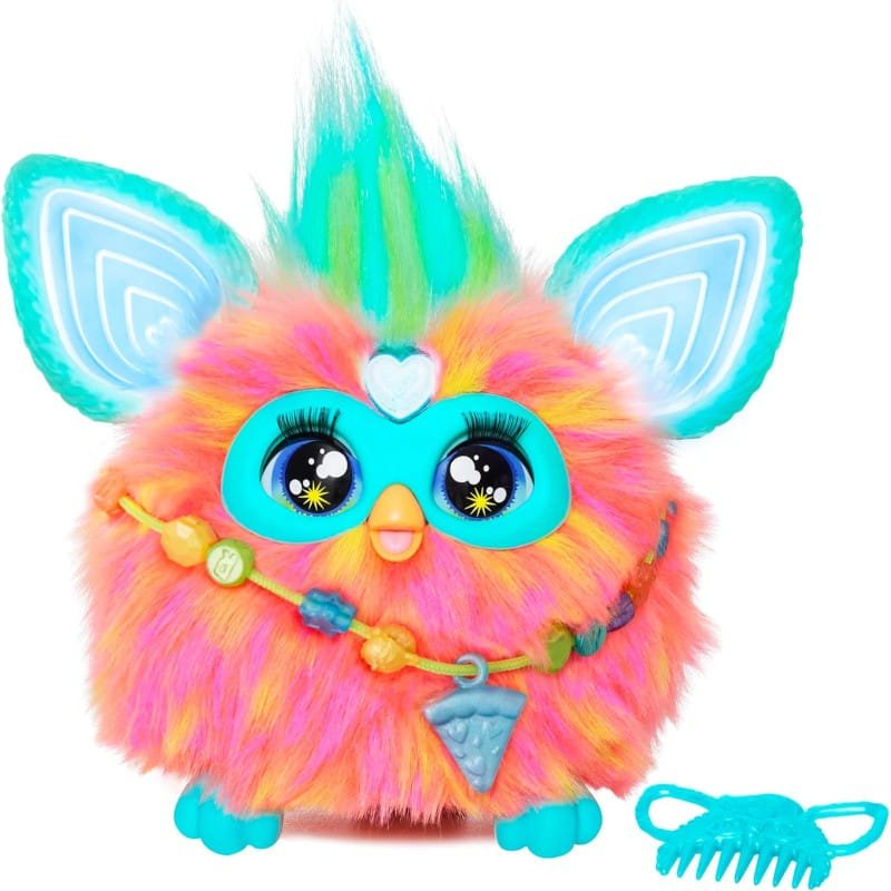 Juguete de peluche interactivo Furby activado por voz con 15 Accesorios de moda