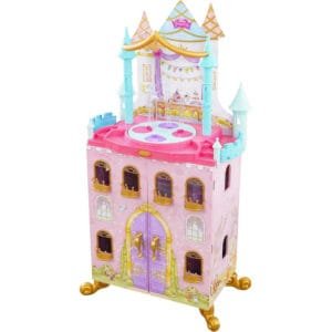 Casa de muñecas de madera princesas Disney Dance & Dream Castle