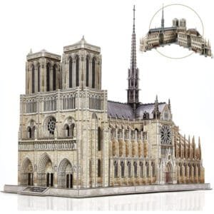 Puzzle 3D Notre Dame de Paris grande arquitectura