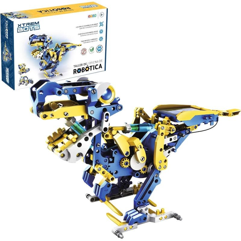 Juguete STEAM Kit de robótica construcción de robots 12 en 1 solar