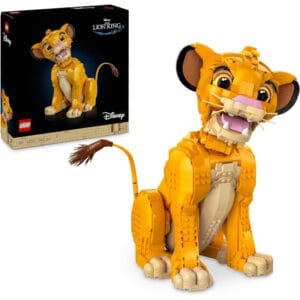 LEGO Disney El Rey León Simba coleccionable kit de construcción